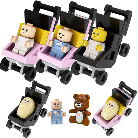 City-Themed Baby Blocks Set, Creative Building Toy for Kids, 25128 24581