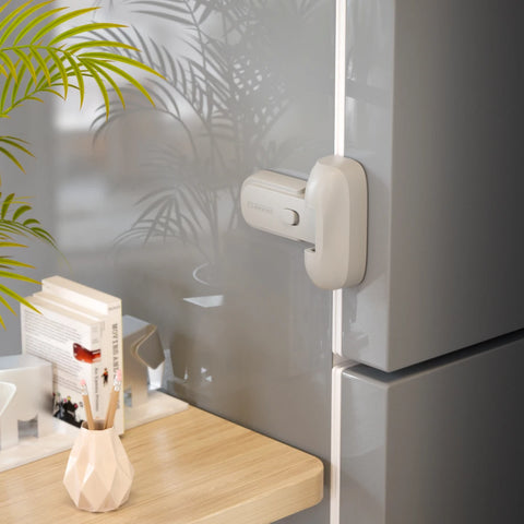 Child Safety Fridge Lock Baby Protector Single-Door Freezer Lock for Kids Safety