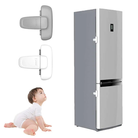 Child Safety Fridge & Cabinet Door Lock - 1pc Toddler Baby Proof Lock