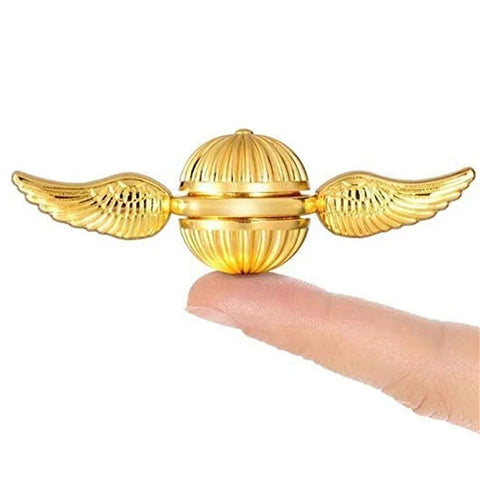 Golden Snitch Fidget Spinner - Stress Relief Toy for Kids & Adults