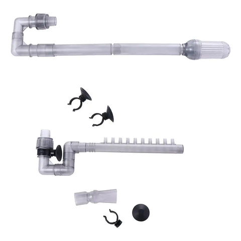 Aquarium Canister Filter System with Hoses for Optimal Water Flow