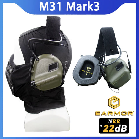 Electronic Noise Cancelling Tactical Headset for Hunting and Shooting Hearing Protection