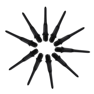100-Pack Soft Tip Darts - Durable Plastic Tips for Electronic Dartboards
