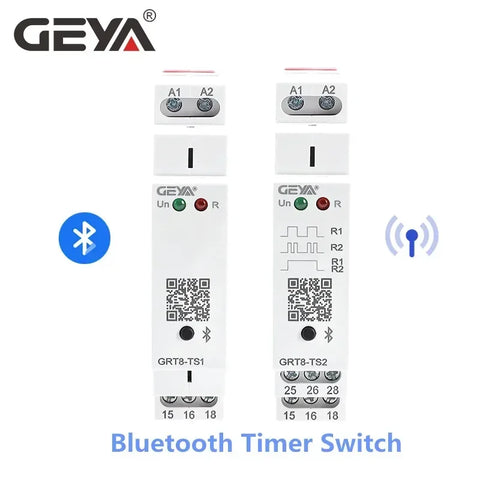 Bluetooth Timer Control Relay 16A AC220V/110V/60V/48V/24VDC with App Control