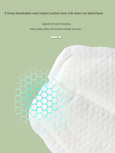 100pcs Disposable Nursing Pads Breathable Slim Super Absorbent Cotton Breastfeeding Pads
