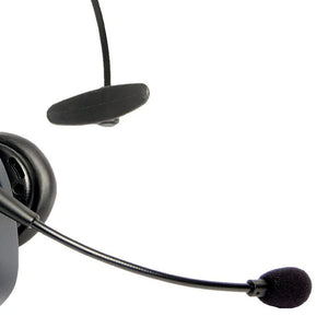 10 Pack Black Foam Mic Windscreens Covers for Headset Microphones for Meetings