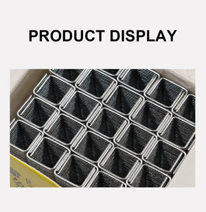 1000pcs 20ga Crown Staples 10-22mm U-Shaped Nails for Pneumatic Upholstery Staple Gun