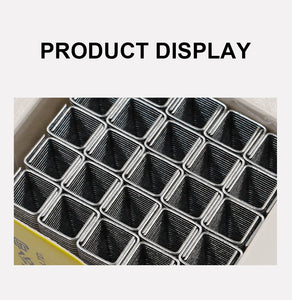1000pcs 20ga Crown Staples 10-22mm U-Shaped Nails for Pneumatic Upholstery Staple Gun