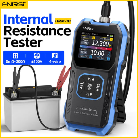 Battery Voltage Resistance Tester 18650 Li-ion Lead Acid Car Battery High-Precision Analyzer