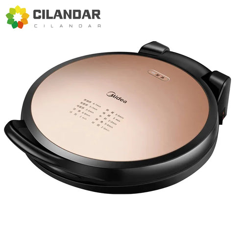 Electric Griddle Skillet for Pancakes with Dual Heating, Nonstick Surface