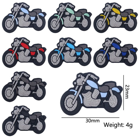 10pcs Silicone Baby Teether Beads DIY Nipple Chain Jewelry Accessories for Motorcycles