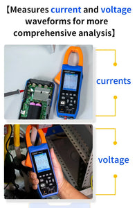 1000A AC/DC Current Clamp Ammeter Digital Oscilloscope with Bluetooth Recorder and Multifunction Tester