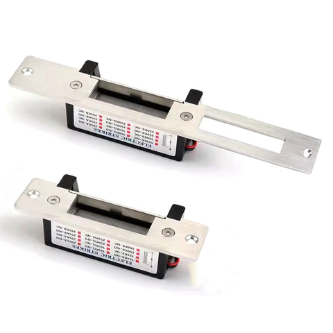 12V Stainless Steel Narrow Frame Fail-Secure Electric Strike Lock for Doors