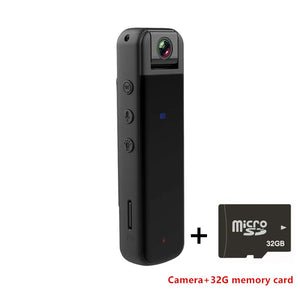 1080p Mini Camera with Night Vision and WiFi - Law Enforcement and Sports Action Recorder