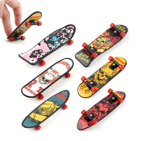 12-Pack Mini Fingerboards Set for Kids - Party Favors, Desk Toys, Collectibles