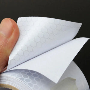 100cm x 5cm Reflective Tape Safety Warning Sticker for Cars & Motorcycles