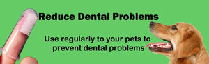 10-Pack Pet Finger Toothbrush - Silicone Dental Care for Dogs & Cats - Tartar Removal, Breath Freshener