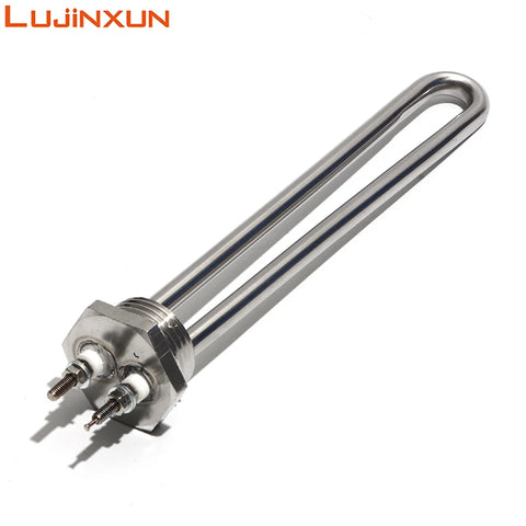 24V 900W Stainless Steel Submersible Water Heater Element, 180mm Tube Length