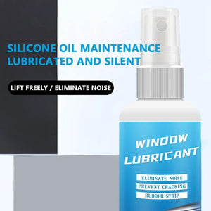 100ml Silicone Spray Lubricant for Cars Multi-Surface Rubber Door Strip Softening Prevent Adhesion Vehicle Care