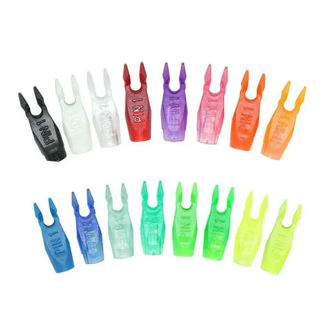 50pcs Archery Pin Nock 4.2/6.2mm Arrow Tail for Target Shooting & Hunting Accessories