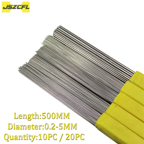 20pc Stainless Steel Spring Bars 0.2-5mm Dia, 500mm Length Elastic Steel Wire for DIY Projects