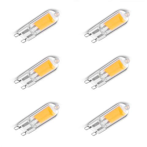 6x 10x Super Bright G9 LED Bulb 6W/9W/12W/15W 220V Energy Saving Lamp COB Light