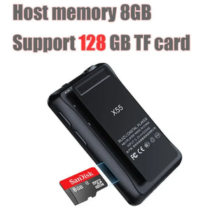 "Portable Sport Bluetooth MP3 Player with Clip - Screen, FM, Recording, E-Book, Clock, Pedometer"