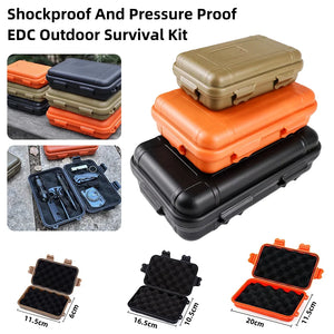 Outdoor Waterproof Plastic Survival Storage Box – Small/Large/XXL – Camping & Travel Container