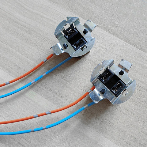 H7 Halogen Lamp Socket Holder for VW Sagitar Headlight Base Connector Wiring Adapter