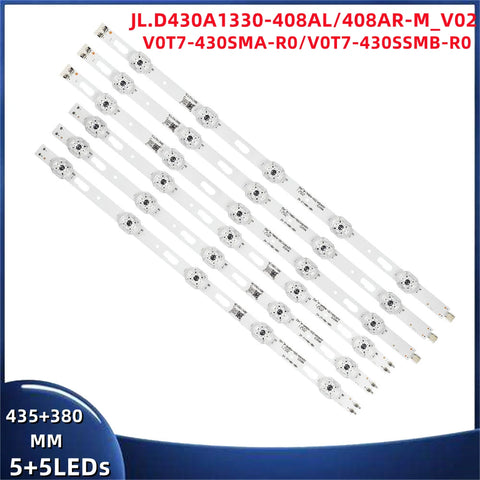 43" LED Strip for Samsung TV Models: UE43TU7070, UE43TU7172, UE43TU8070U, 50TU8000, 43TU7000