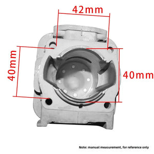 40mm 44mm Cylinder Piston Kit for 43cc 52cc Garden Trimmer Tools Replacement Part
