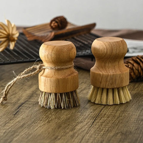 Eco-Friendly Wooden Dish Brush - Sustainable Kitchen Cleaning Tool