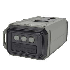 10,000mAh Solar Hand Crank Radio FM/AM/SW/WX with USB Charging, LED Flashlight, Reading Lamp, Power Bank Emergency Charger