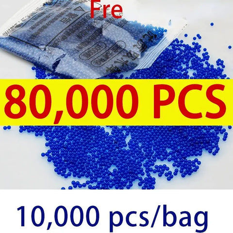 5000-Pack Gel Ball Blaster Ammo Refill 7-8mm for Water Guns