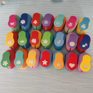 1.5cm Craft Punch Scrapbook Paper Cutter Card DIY Foam Hole Punch Shape Clip