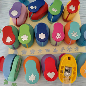 1.5cm Craft Punch Scrapbook Paper Cutter Card DIY Foam Hole Punch Shape Clip