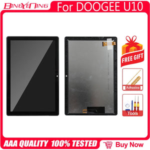 10.1" LCD Touch Screen Digitizer for Doogee U9/U10 Tablet 1280x800 Replacement Display Module