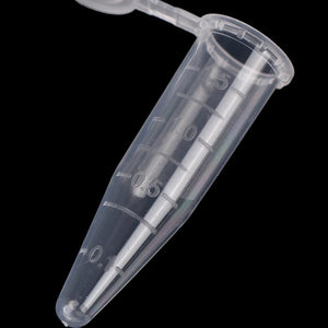 1.5ml Mini Plastic Microcentrifuge Lab Test Tubes with Graduated Markings
