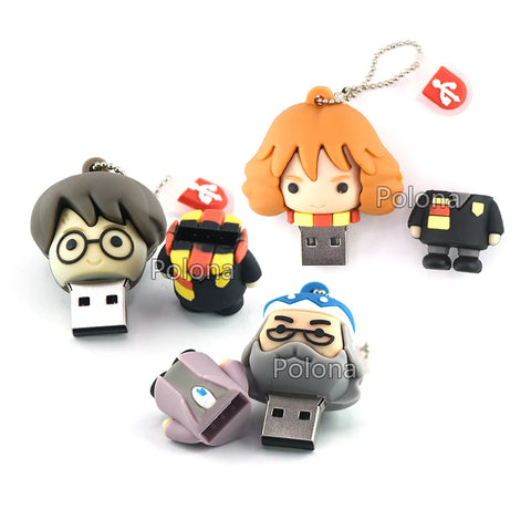 128GB USB Flash Drive - USB 2.0 Pen Drive Memory Stick 2GB-512GB Storage Options