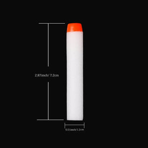 100 Glow-in-Dark Foam Dart Refill Pack for Toy Blasters