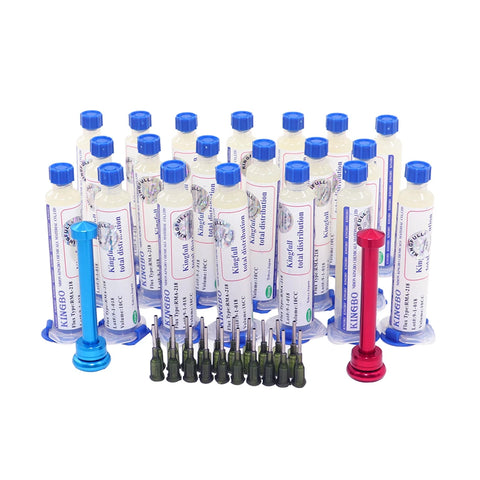10cc No-Clean Soldering Paste with Needle Flux RMA-218
