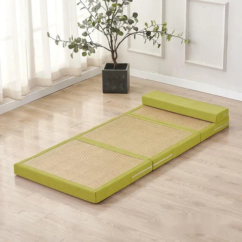 Breathable Folding Dormitory Mattress - Wear-Resistant Sleep Mat for All Seasons