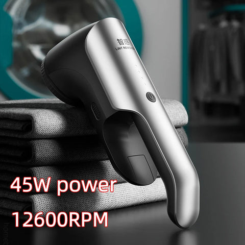Commercial 45W Electric Lint Remover, Hairball Trimmer for Clothes, Professional Fabric Shaver, Dry Cleaner Tool