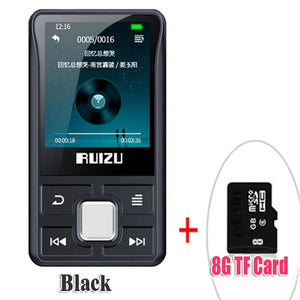 "Portable Sport Bluetooth MP3 Player with Clip - Screen, FM, Recording, E-Book, Clock, Pedometer"