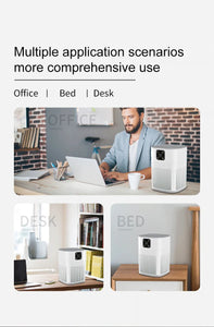 Portable Air Purifier for Home - H13 HEPA & Carbon Filters, Smart Control, Efficient Dust & Odor Removal