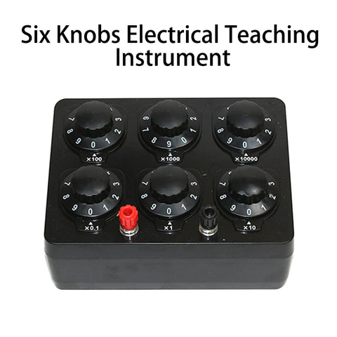 Adjustable 0-99999.9 Ohm Decade Resistor Box for Experimental Teaching Equipment