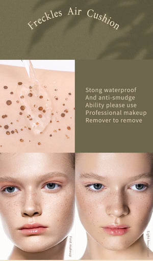 Waterproof Freckle Makeup Stamp Kit for Natural Long-lasting Look
