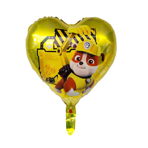 10-Pack 18" Paw Print Balloons for Baby Shower, Party, Pet-Themed Decor