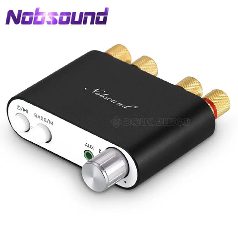 Bluetooth 5.0 Mini Digital Amplifier Stereo HiFi Audio Receiver with USB DAC 50W+50W
