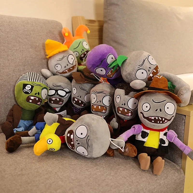 Plants Vs Zombies 2 Plush Toy Set: Peashooter & Sunflower Anime Stuffe ...